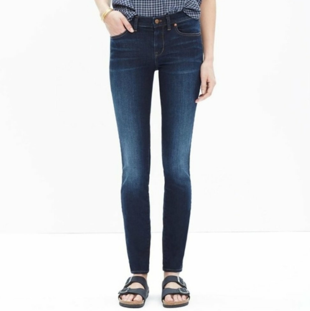 Madewell 8" Skinny Jeans Lakeshore Wash Denim NWT